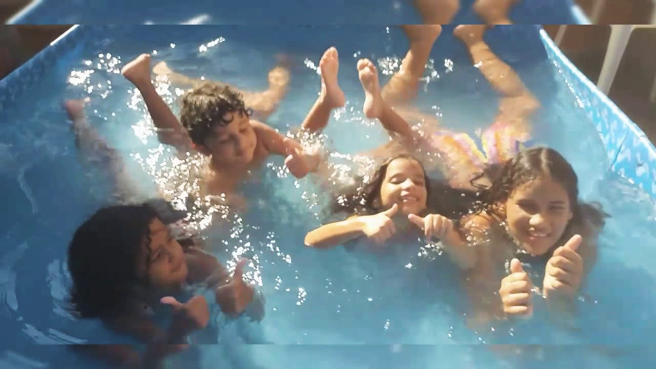 Desafio Na Piscina - YouTube