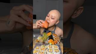 RAW SUSHI ASMR🍣#shorts #asmr #sushi