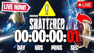 FORTNITE SHATTERED EVENT COUNTDOWN LIVE🔴 24/7 & Live Event!