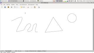 Draw and scribble in GNU Emacs