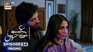 Aye Ishq e Junoon Episode 24 | Promo | Ushna Shah | Sheheryar Munawar | 27 Jan 2025 | ARY Digital