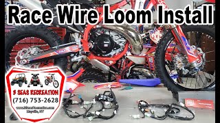 2022 Beta 250 2-Stroke Race Edition - Race Wire Loom Install - 3 Seas Recreation,  AB-22050-2