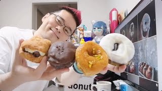 🙏Itadakimasu Man🙏 1243 生ドーナツ専門店 I’m donut?（アイムドーナツ）渋谷店の生ドーナツ４種類をテイクアウトして食べてみた #ASMR