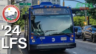 ⁴ᴷ MTA NYCT Queens Buses: On Board 2024 Nova Bus LFS SmartBus 9198 on the Q101 (5/28/24)