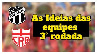 Ceará 2x2 CRB - 3° Rodada Série B - Análise 3D | Sport Em Tática