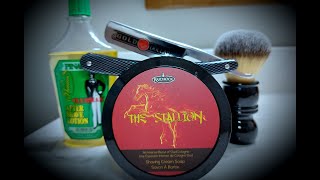 RazoRock - The Stallion (Oud Scent) - Classic Straight Razor Shave