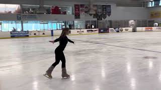 Alyssa Bartoshevich Adult Pre Bronze 21+ Freeskate USFS Virtual Test