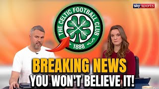 💥 EXCLUSIVE! A STORY THAT WILL SURPRISE YOU! CELTIC FC NEWS TODAY