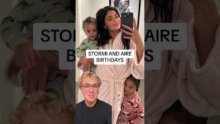 Kylie Jenner will be celebrating Stormi’s 6th and Aire’s 2nd birthdays this week! #shorts