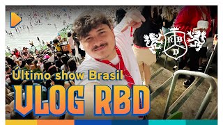Vlog show RBD, Allianz Parque | Último Show Brasil - Cadeira inferior. Portão D