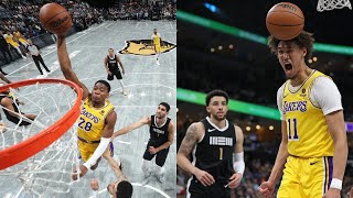 Lakers DEFENSE vs Grizzlies | Hustle & Transition Plays Lakeshow Highlights