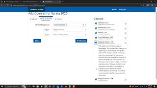 How to use schedule planner