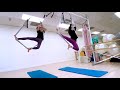 aerial fit 플라잉 요가. 해먹 위에서 하는 아슬아슬 심장쫄깃한 운동. 발바닥 마사지로 혈액순환은 덤. 스릴과 즐거움을 동시에 잡았다. let’s flying