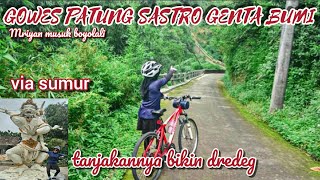 GOWES PATUNG ANOMAN(SASTRO GENTA BUMI)mriyan musuk, tanjakannya bikin penasaran//gowes wisata klaten