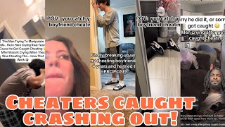 MEN CRASHING OUT AFTER THEY CAUGHT CHEATING!