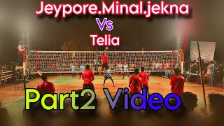 Jeypore Vs Telia Part-2 Video | #dhabavolleyball #volleyball