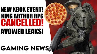 HUGE Avowed News Leaks! King Arthur RPG CANCELLED! Domino's Pizza ATTACKS Halo Infinite + MORE!