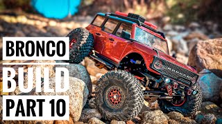 SCX24 Bronco Build Part 10 - Crawler Competition, Full Build Overview, & More!!!