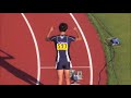 日本インカレ2017 男子400m決勝