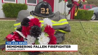 Fallen firefighter Michael Vinson laid to rest in Laurens County