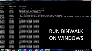 Run Binwalk, Cygwin and Python 3 on windows 64bit uncut video with solutions. @tech-helpdesk6573