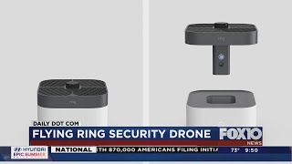 Flying Ring Security Drone
