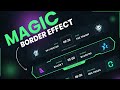 Elementor Magic Border Animation | WordPress Elementor Pro Tutorial (Tips & Tricks)