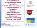 Advanced and Amazing Sales man OR Broker OR Agent Commission module in Tally Prime Outstanding Dues