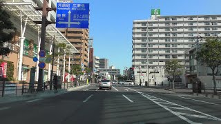 【4K車載】 仙台館腰線～長町～広瀬橋 ★ 仙台市太白区 2019年3月