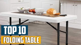 Top 10 Best Folding Tables in 2024 | Reviews, Prices & Where to Buy