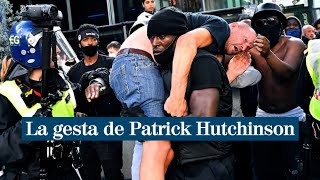 La gesta de Patrick Hutchinson en las manifestaciones de Londres: \