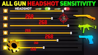 Free Fire Pro Sensitivity [ Secret ] Setting + Fire Button Size | New Headshot Setting