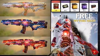 SEASON 1 FREE Mythic Ak117 Lava Remix With All Completionist Camos \u0026 Seasonal Camos Codm 2025 Leaks