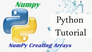 Python Tutorial#16 Numpy Creating Array in Tamil