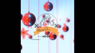 Merry Christmas Animated Video Advertising Template for social media marketing and digital marketing