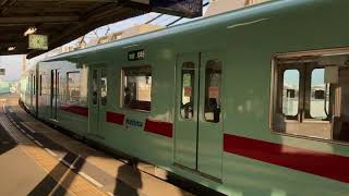 【更新】西鉄7000形 7102F 宮の陣駅発車【ドアチャイム変更】