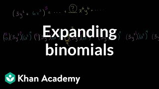 Determining coefficient in binomial expansion | Algebra II | Khan Academy