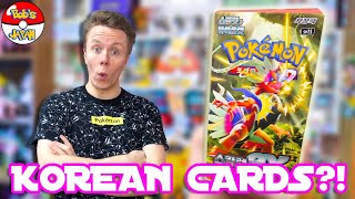 Korean Pokémon Scarlet EX Box Opening! Insane Pulls \u0026 Rare Cards!