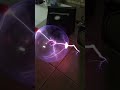 Tesla striking plasma ball