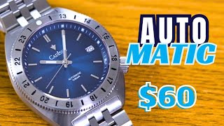 New in 2024 Cadisen C8230 for $60 Review - Automatic NH35A and Sapphire Crystal