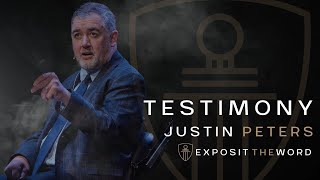 JUSTIN PETERS TALKS ABOUT HOW HE BECAME A CHRISTIAN