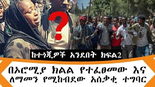 የሰኔ 23 ቀን 2012 ዓ.ም. በባቱ፣ ሻሸመኔ እና አካባቢው የነበሩ ጥቃቶችን ተከትሎ በአዲሲቷ ኢትዮጵያ የጋራ ንቅናቄ የተጠናቀረ ሪፖርት ክፍል ሁለት