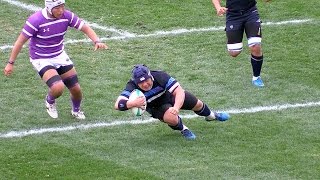 東京vs東海大仰星_2017年準々決勝_前半：第96回全国高校ラグビー大会