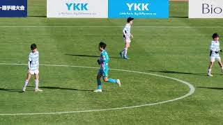 (교육자료) 전일본 U12 선수권대회 4강 사간도스(하늘색) vs 버디SC(흰색) 전반