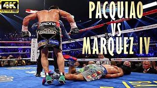 Manny Pacquiao vs Juan Manuel Marquez IV | BRUTAL KNOCKOUT | Highlights Boxing Fight | 4K Ultra HD