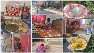 🌄সকালে full Energy নিয়ে যেভাবেই morning routine+ পূজো+রান্না ✅️ cleaning বাড়ি Organiza রাখী //