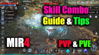 MIR4 Skill Combo Guide \u0026 Tips For PVP \u0026 PVE