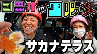 イクラ＆巨大エビにキッスw！鮮魚を選んで食べる魚屋さん♪【京都舞鶴市／サカナテラス／ラングラー／Jeep Wrangler】