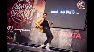 Judge Demo - Kid David (USA)｜TOYOTA BOTY  Taiwan 2018 世界霹靂舞爭霸賽臺灣資格賽