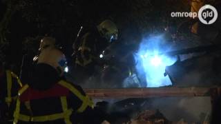 Twee doden na explosie en brand in woning Didam